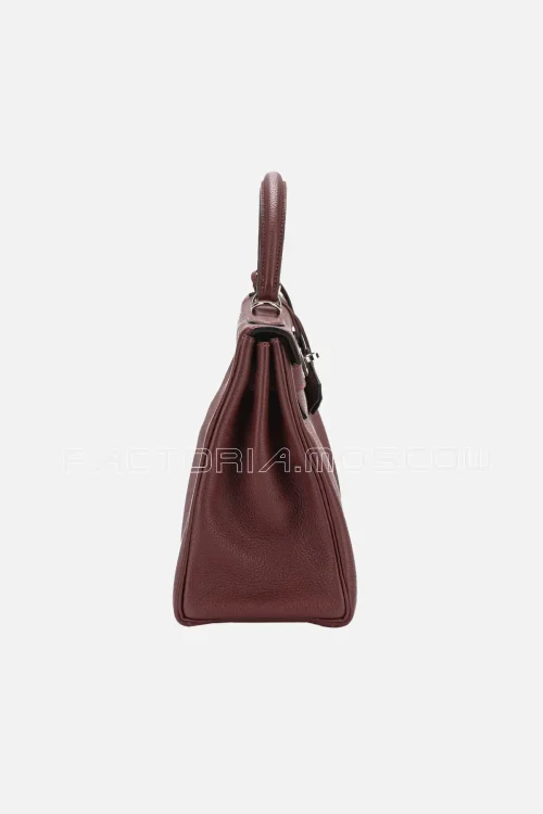Hermès Kelly  Retourne 28 Rouge H Togo Leather PHW