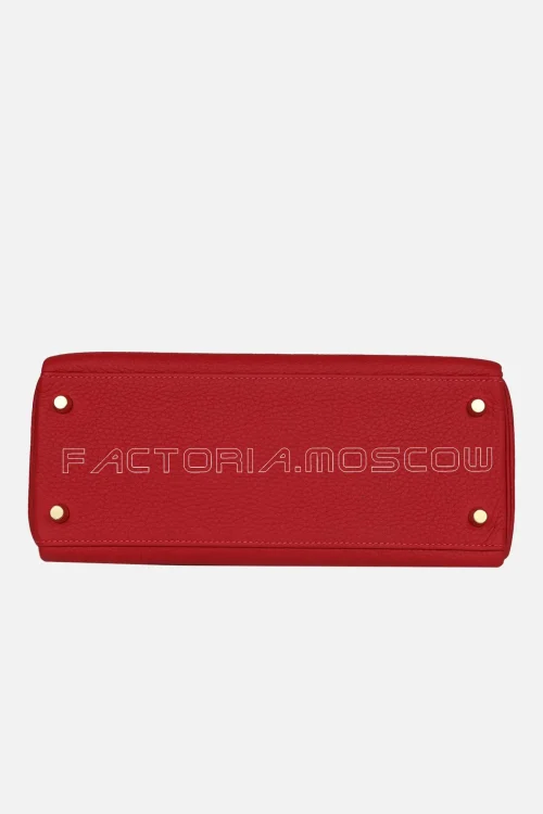Hermès Kelly Retourne 28 Vermillion Clemence GHW