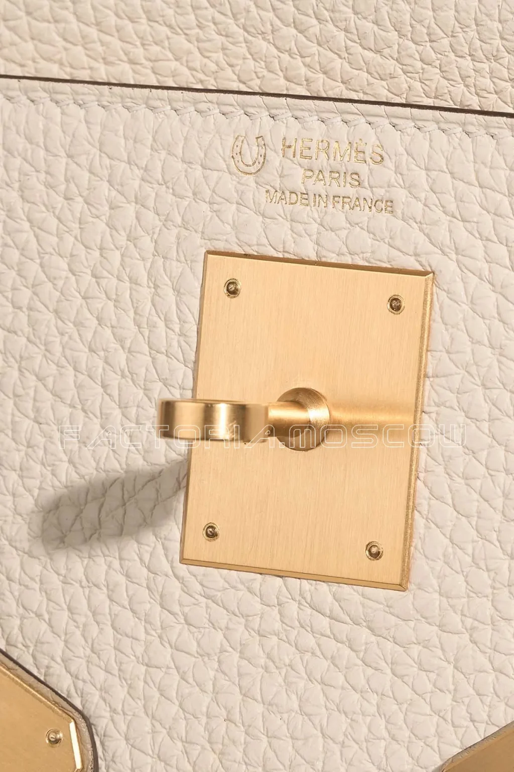 Hermès HSS Kelly Retourne 28 Togo Craie/Trench GHW