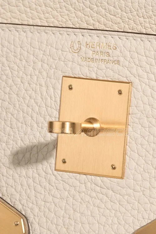 Hermès HSS Kelly Retourne 28 Togo Craie/Trench GHW
