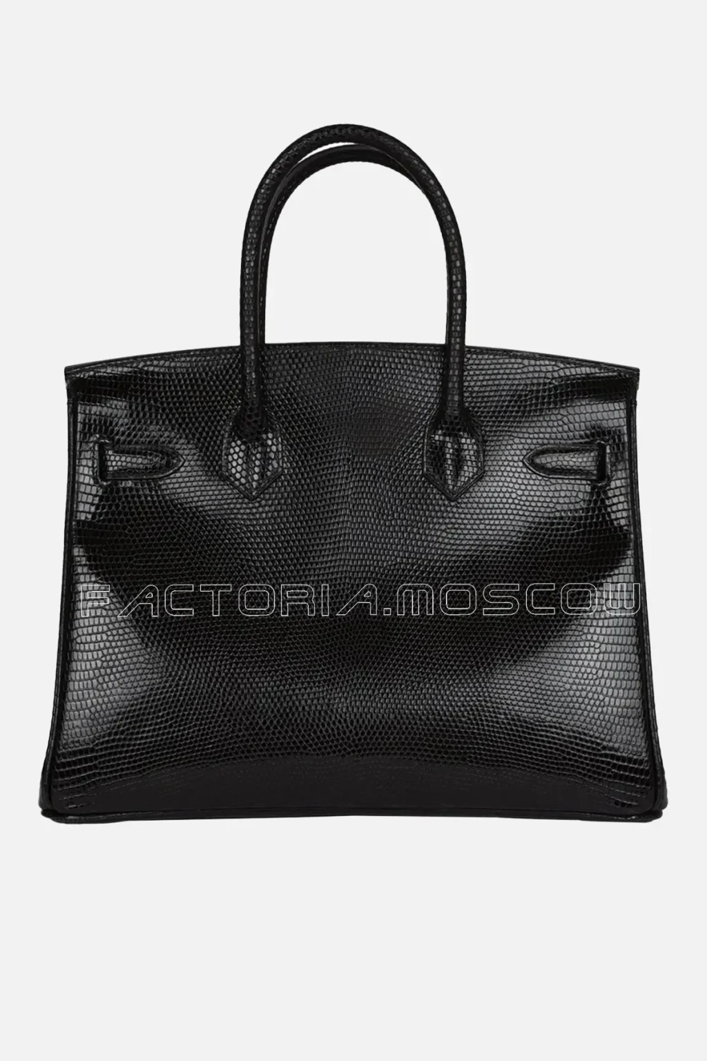 Hermès Birkin 30 Black Niloticus Lizard PHW