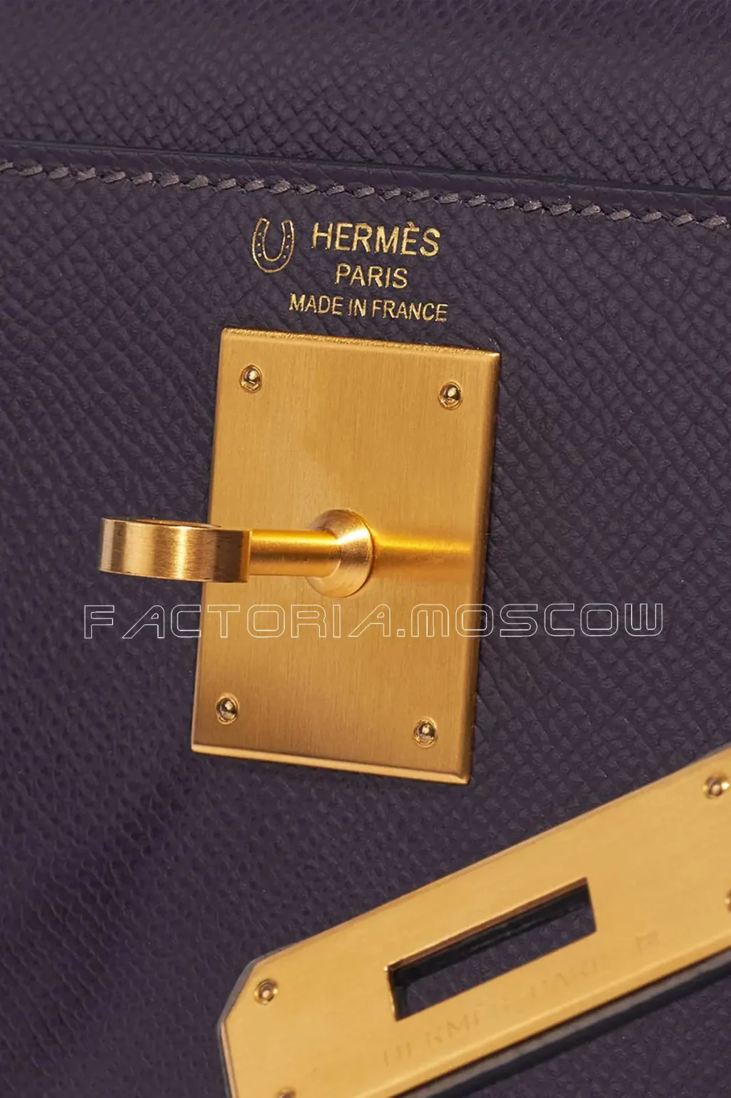 Hermès Kelly HSS 28 Epsom Raisin/Gris Etain GHW