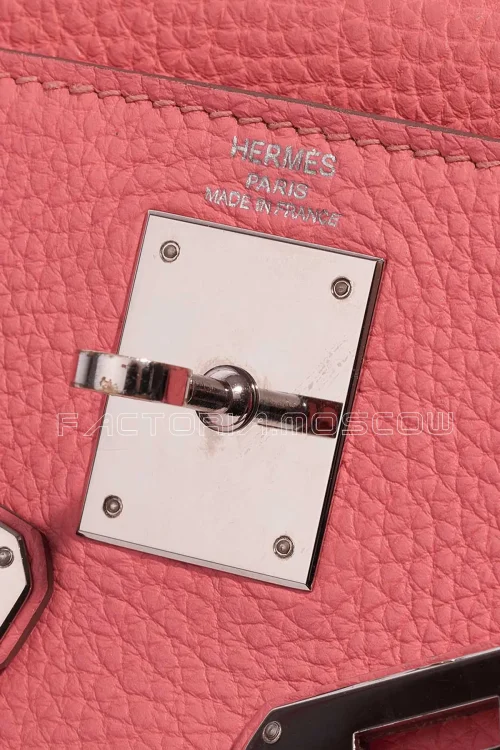 Hermès Kelly Retourne 28 Togo Lipstick PHW