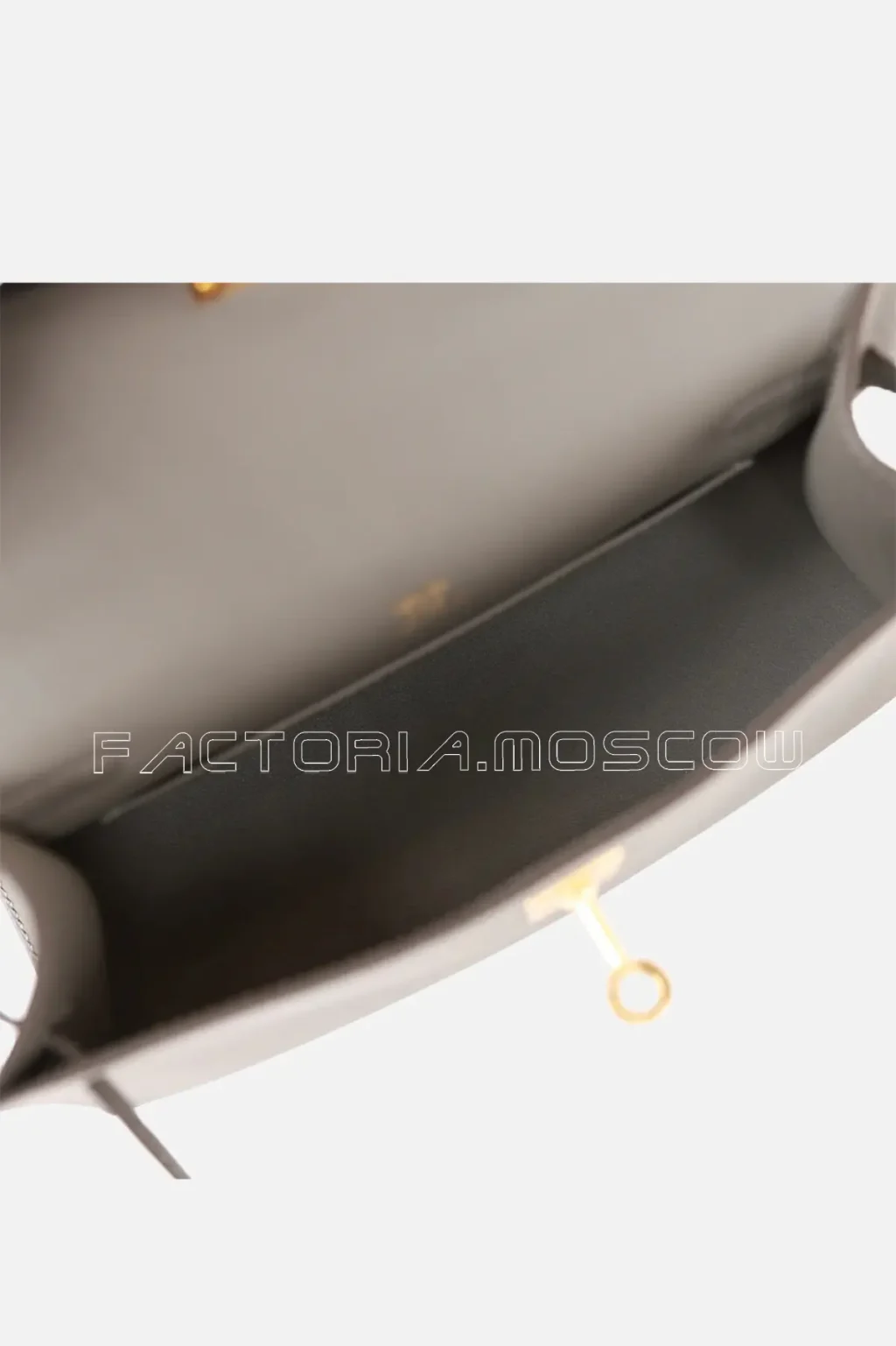 Hermès Kelly Pochette Swift Colour Gris Meyer GHW