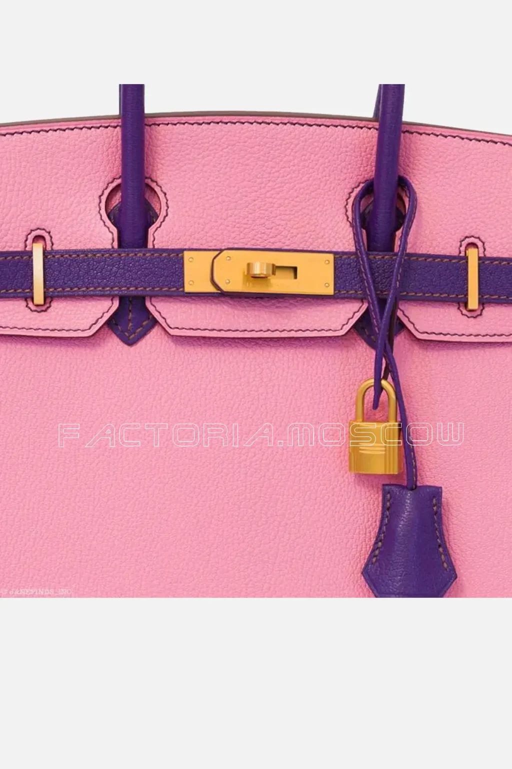 Hermes Birkin 30 HSS Rose Confetti & Anemone Chevre Leather Brushed GHW