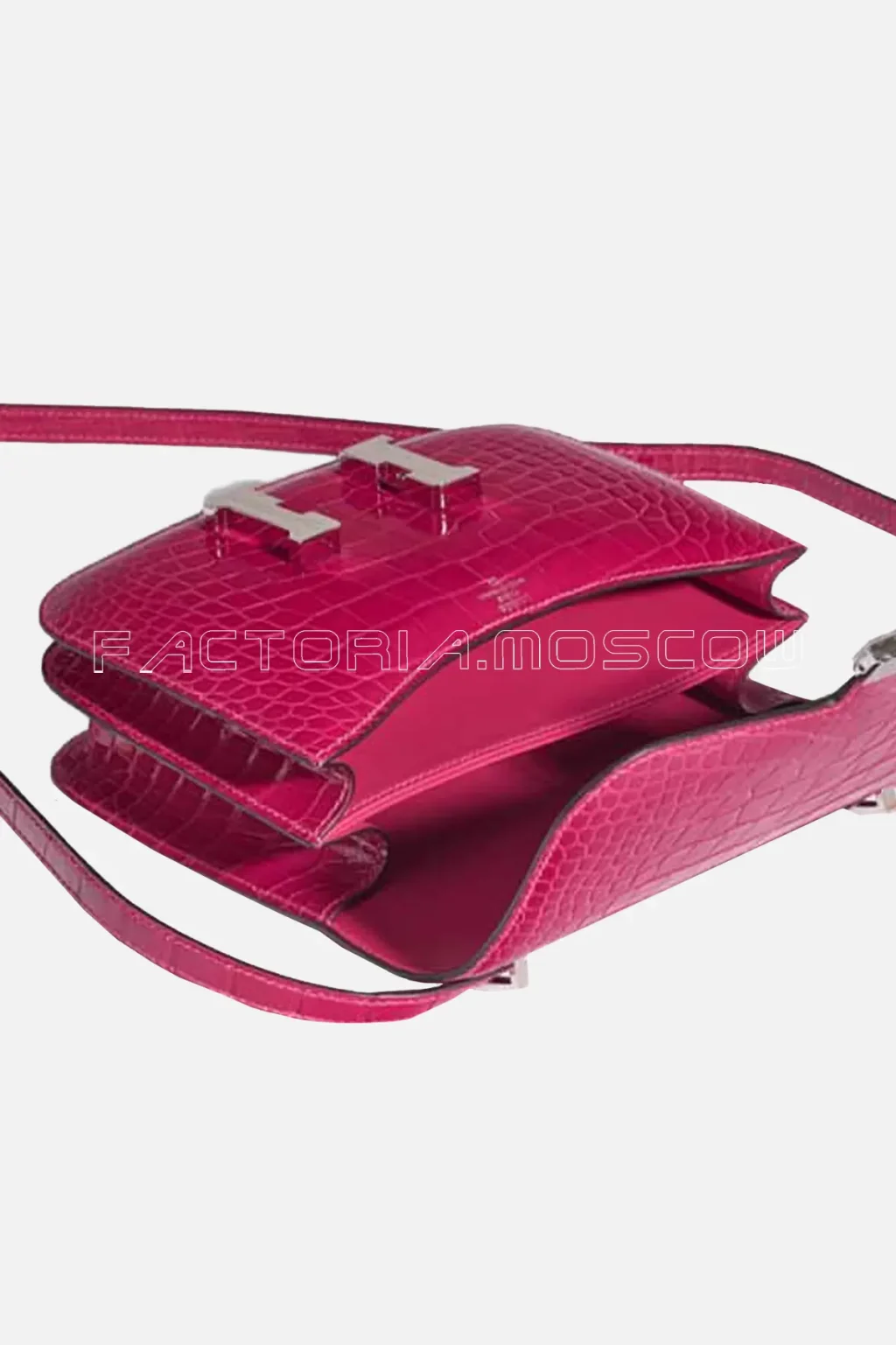 Hermès Constance 18 Alligator Matte Framboise PHW