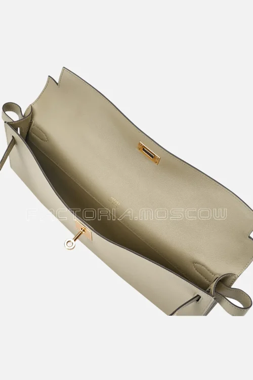 Hermès Kelly Cut Sauge Evercolor GHW