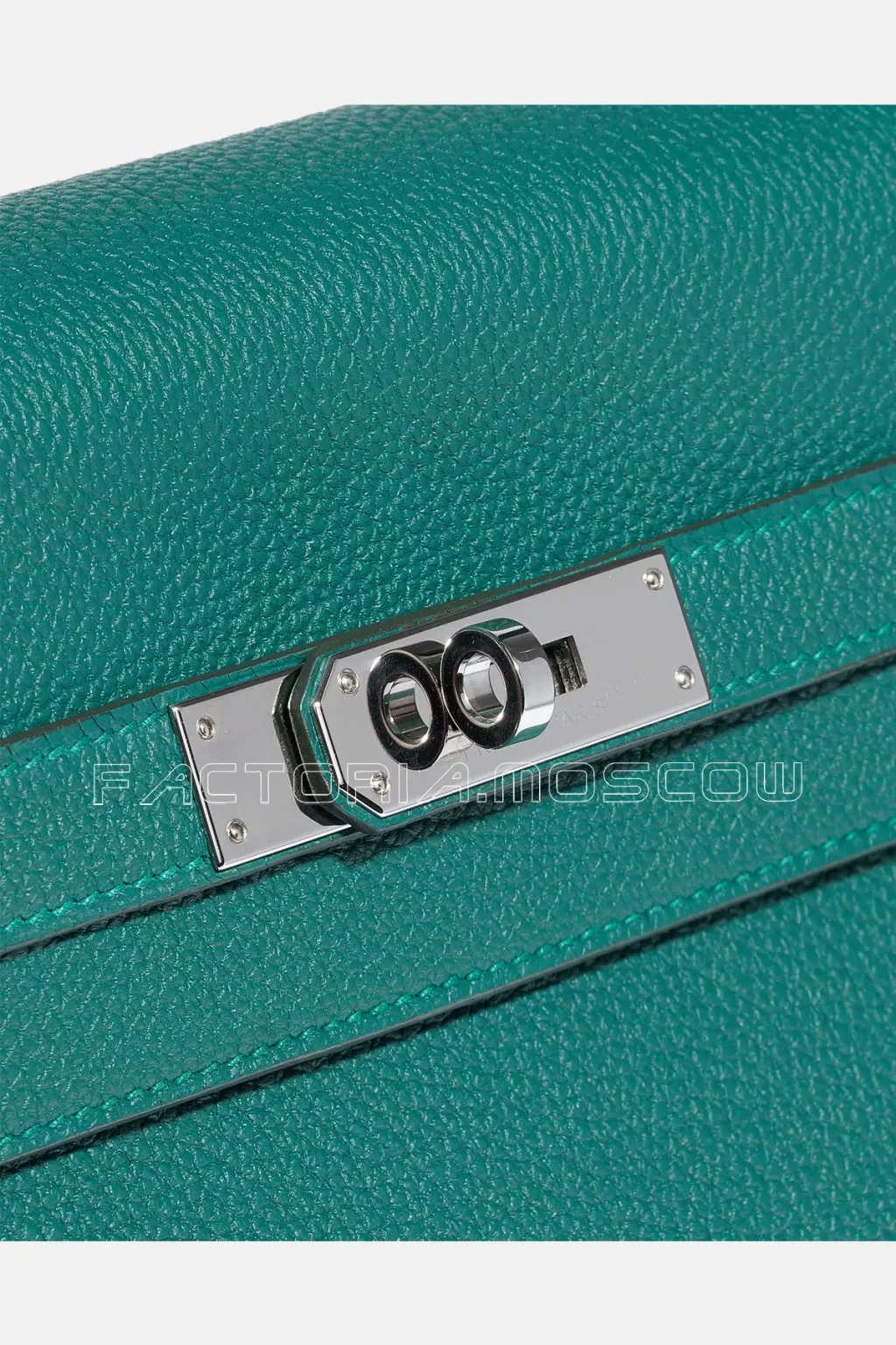 Hermès Kelly Retourne 35 Togo Colour Malachite PHW