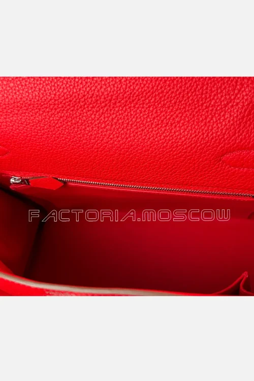 Hermes Kelly Retourne 28 Togo Colour Rouge de coeur PHW