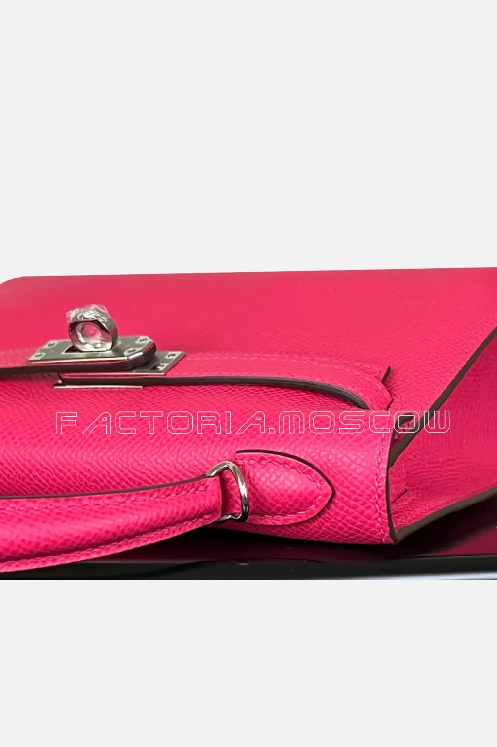 Hermes Kelly mini 20 Epsom Colour Rose Extreme PHW