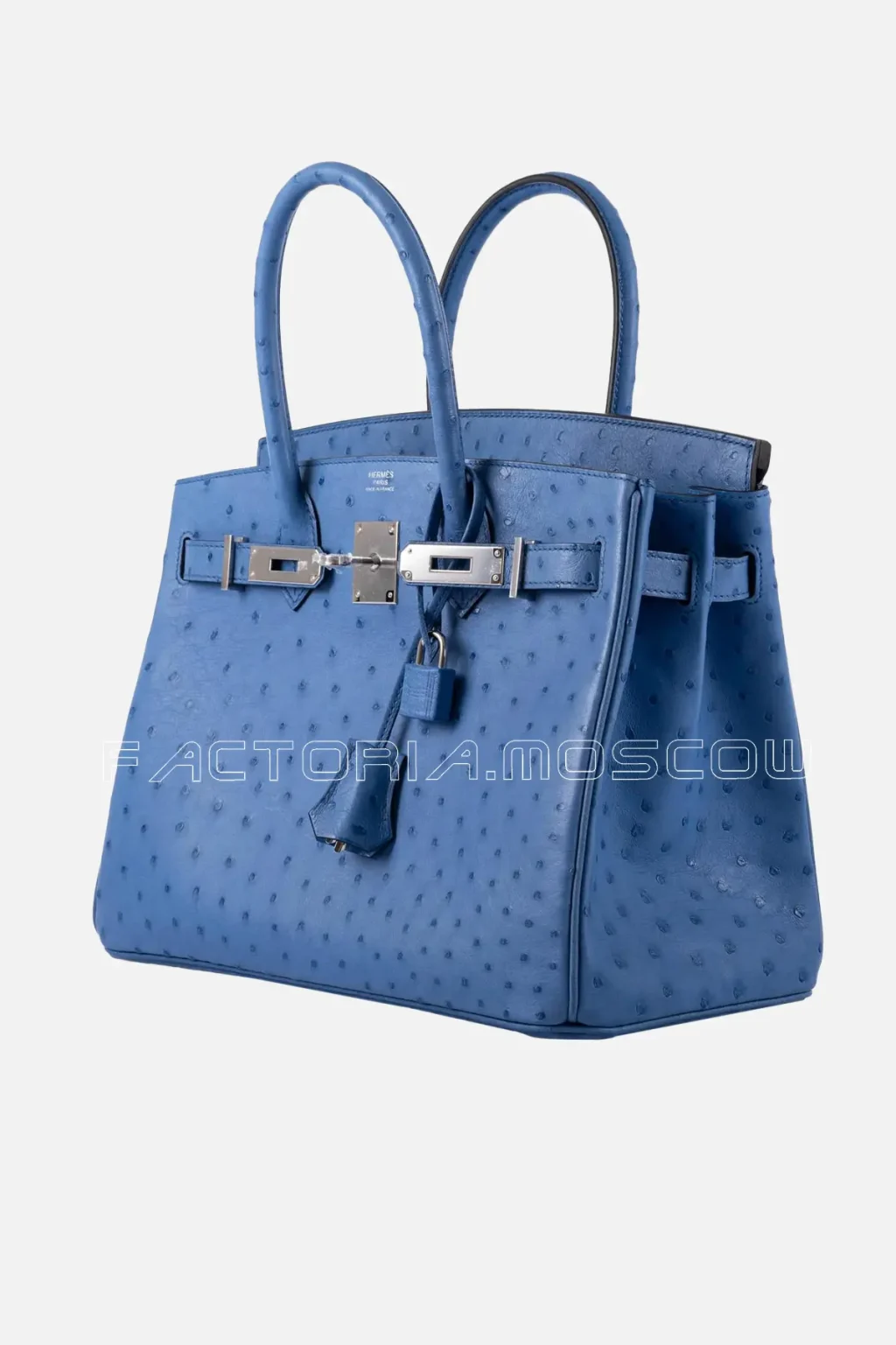 Hermes Birkin 30 Mykonos Ostrich PHW