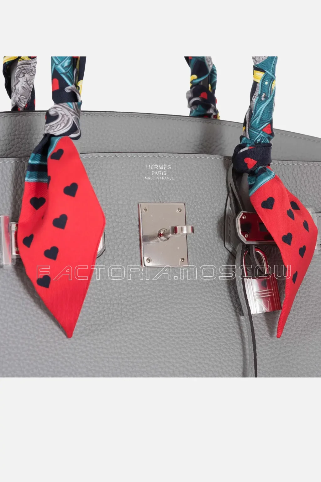 Hermes Birkin 30 Gris Mouette Togo PHW