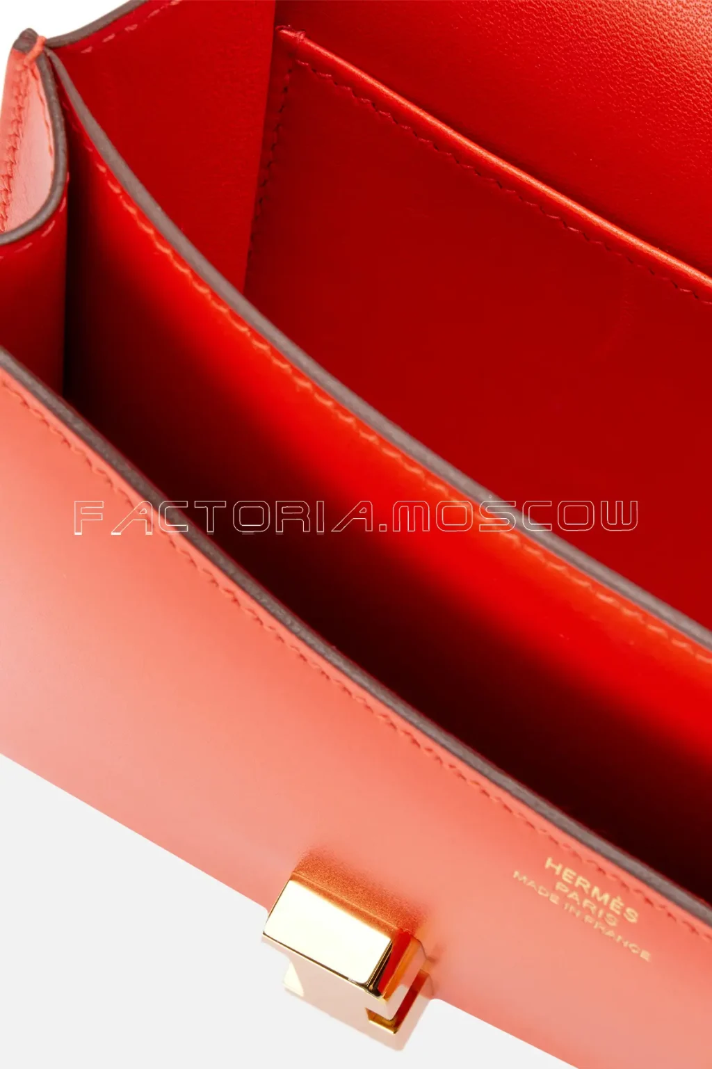Hermès Constance 18 Rouge Tomate Swift GHW