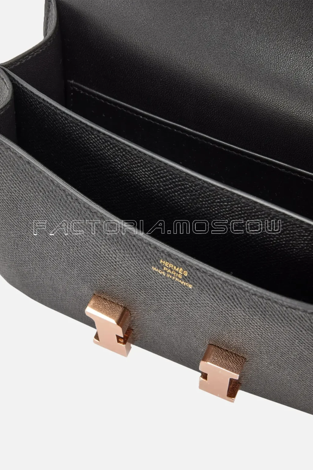 Hermès Constance 18 Epsom Black RGHW
