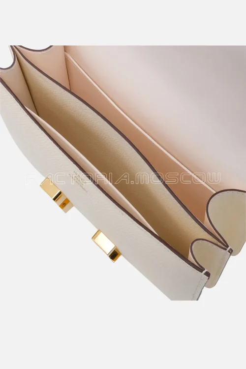 Hermès Mini Constance 18 Epsom Nata GHW
