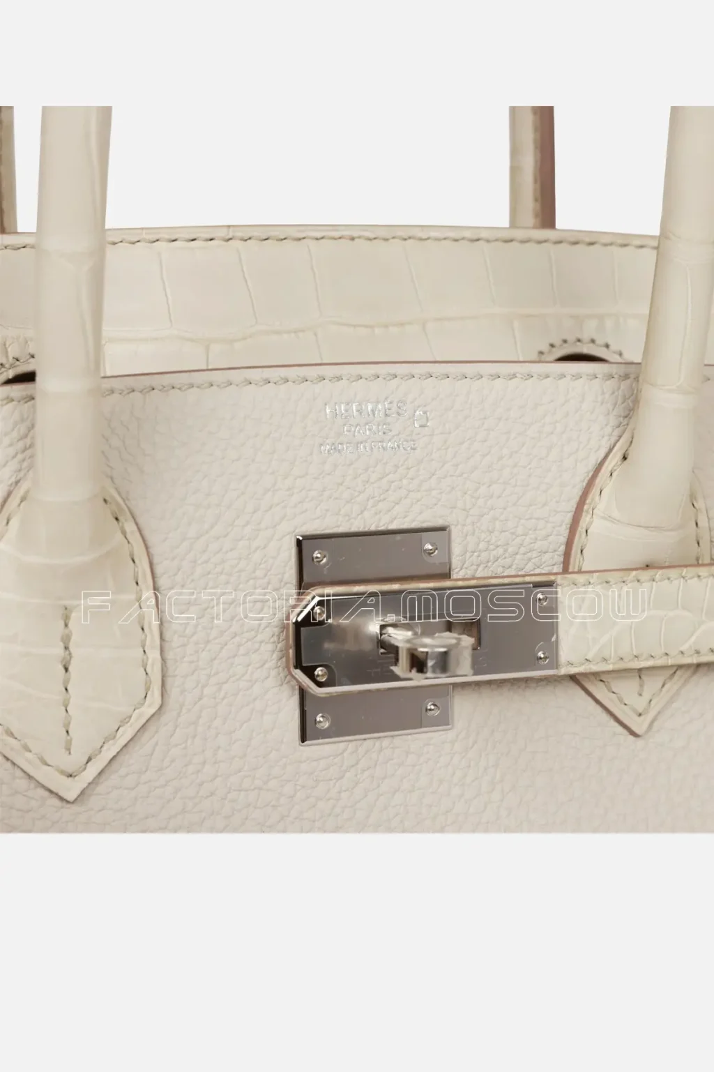 Hermès Birkin 30 Beton Matte Alligator and Togo Touch PHW