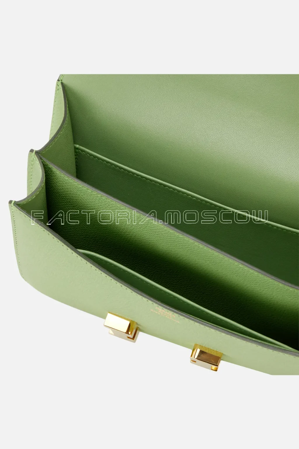 Hermès Mini Constance 18 Epsom Vert Criquet GHW