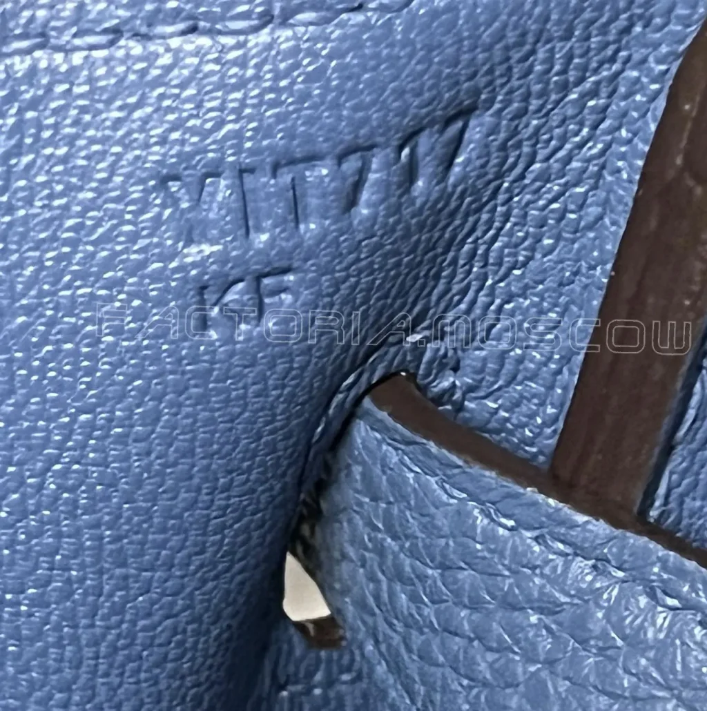 Hermes Birkin 30 Togo Colour Blue Brighton PHW