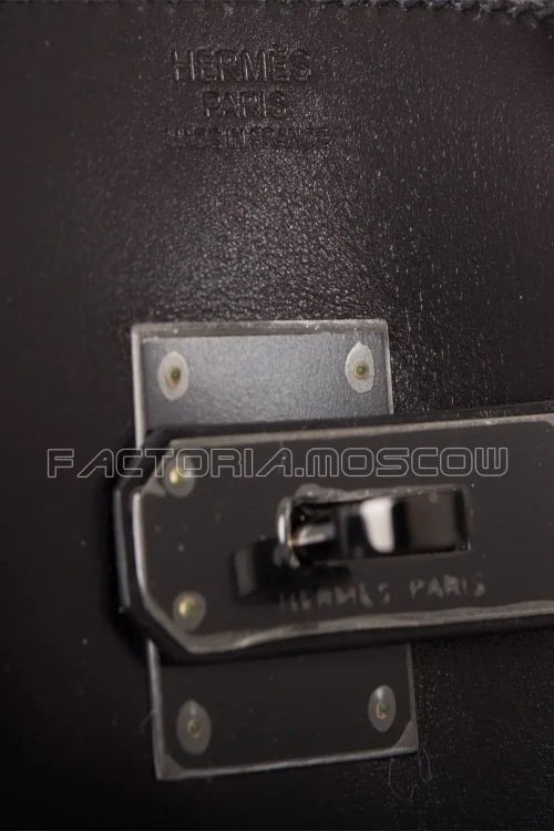 Hermes Birkin So Black 30 Box leather Black Hardware Black