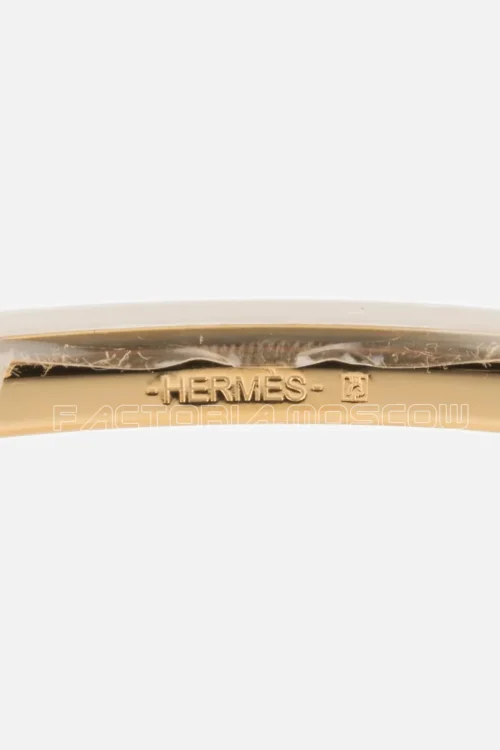 Hermes Belt H Constance 32 mm Rouge Coeur / Blue De Nord Epsom Brushed Gold