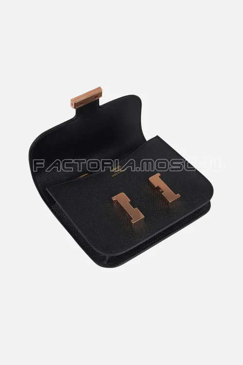 Hermes Constance Slim Epsom leather Black Hardware Rghw