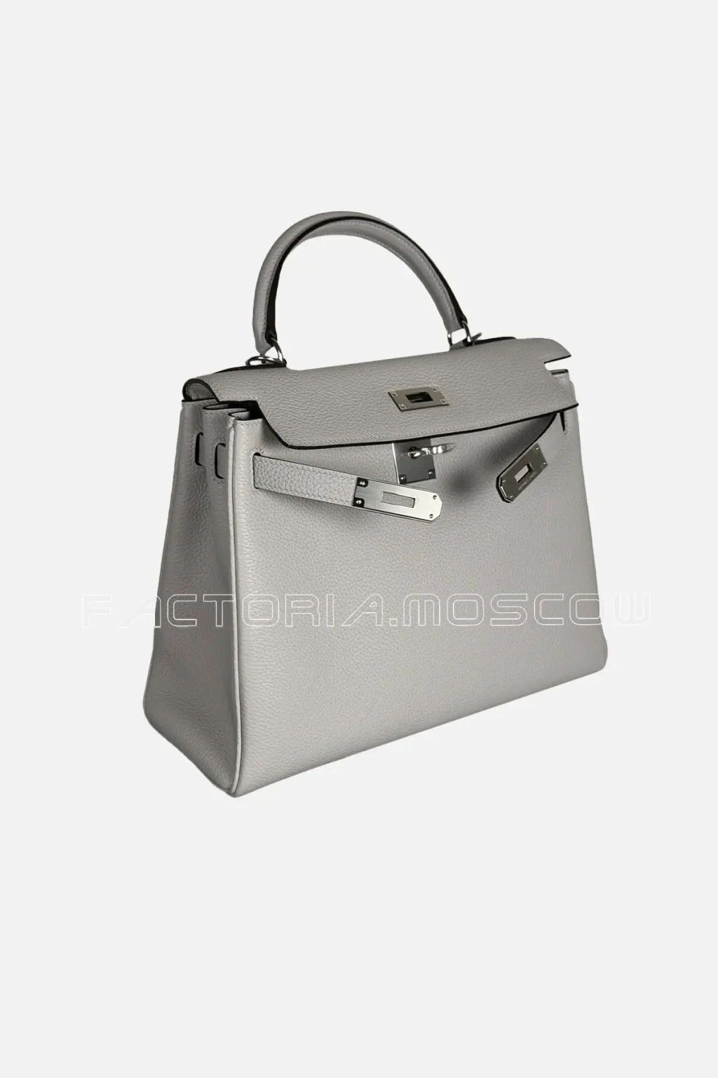 Hermes Kelly Retourne 28 Togo Colour Blue Glacier PHW