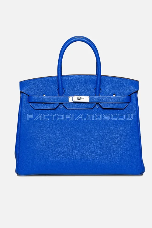 Hermes Birkin 35 Togo Colour Blue Electric PHW