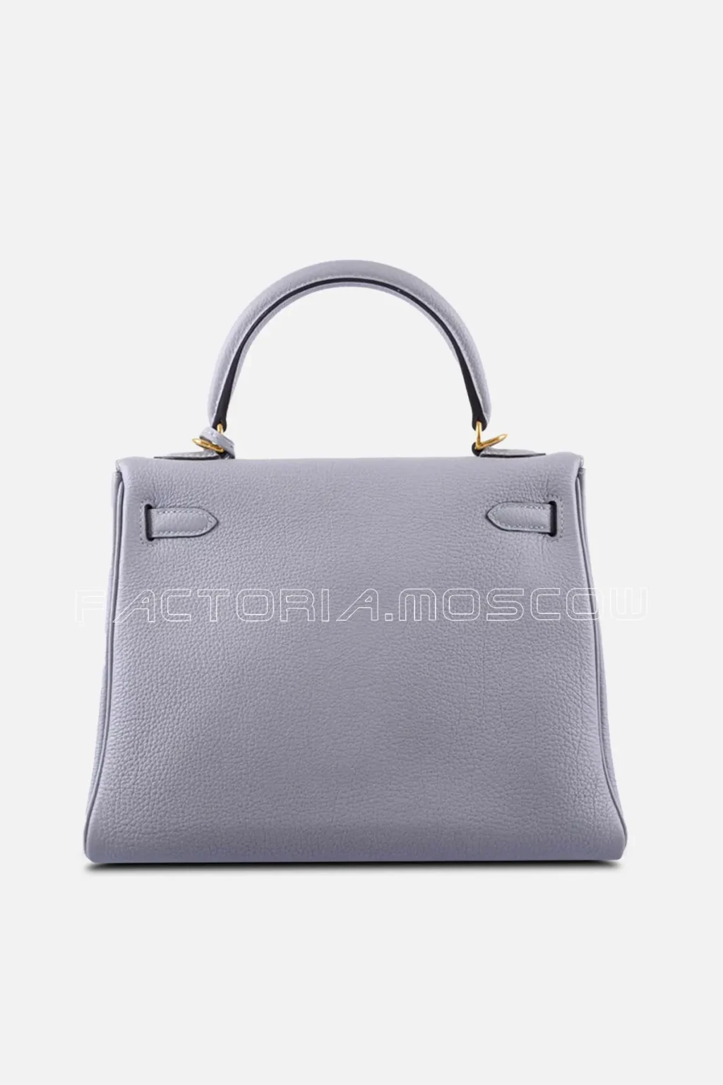 Hermès Kelly Retourne 25 Togo Colour Blue Glacier GHW