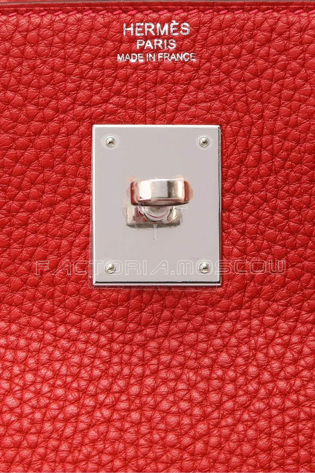 Hermes Birkin 30 Taurillon Clemence Rouge Casaque PHW