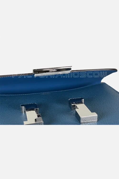 Hermes Constance 24 Epsom Colour Blue Agate PHW