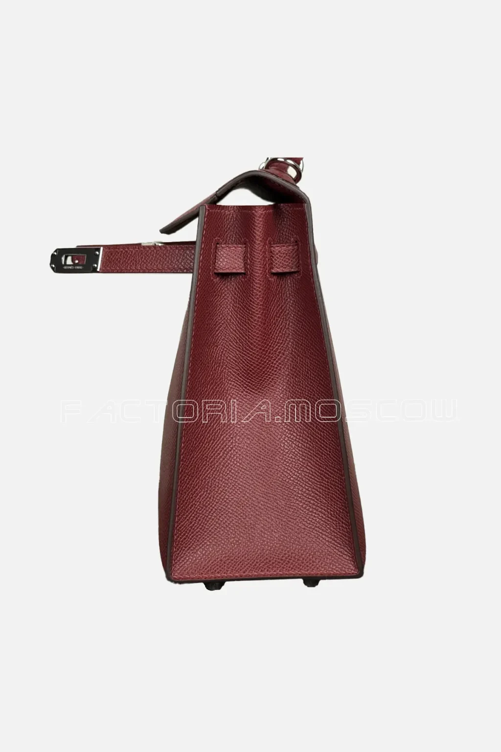 Hermes Kelly Sellier 25 Epsom Colour Rouge H PHW