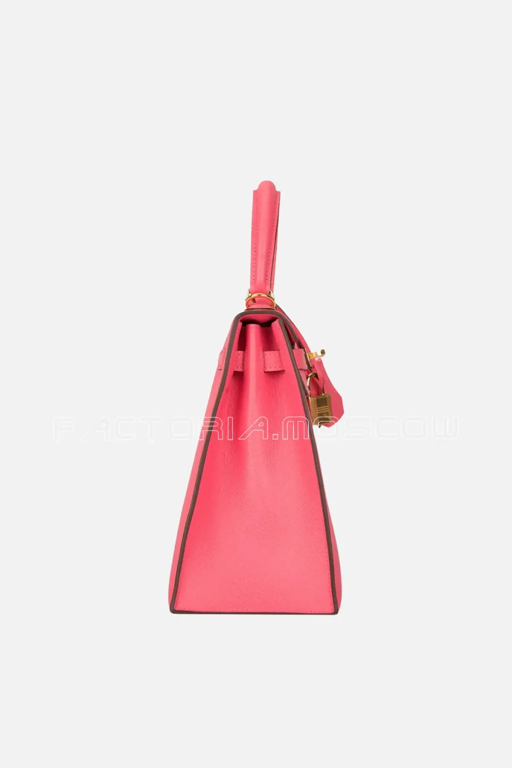 Hermes Rose Azalee Epsom Sellier Kelly 25 GHW