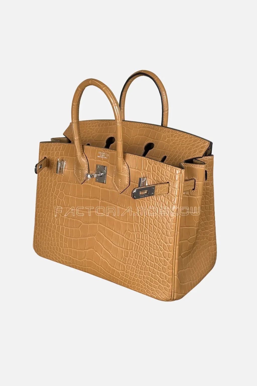 Hermès Birkin 25 Alligator Matte Colour Chai Hardware PHW