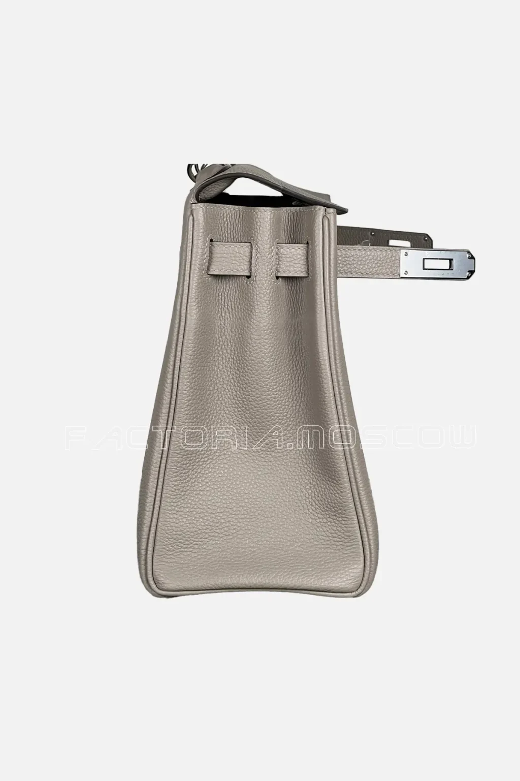 Hermes Kelly Retourne 28 Togo Colour Gris Asphalt PHW