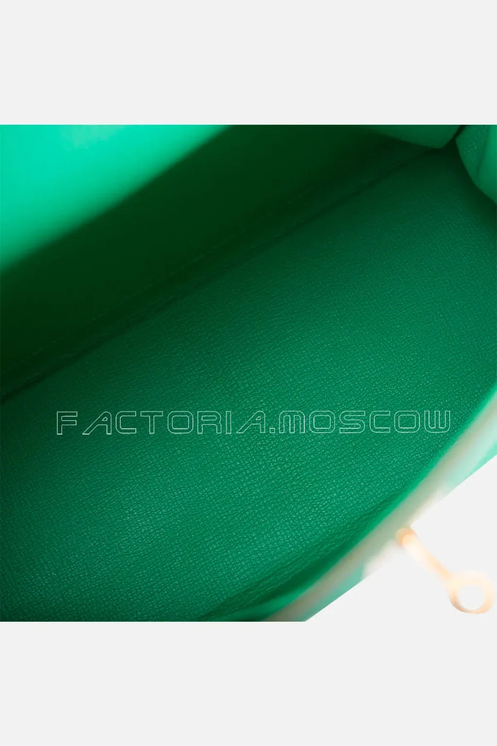 Hermès Kelly Retourne 35 Togo Colour Menthe GHW
