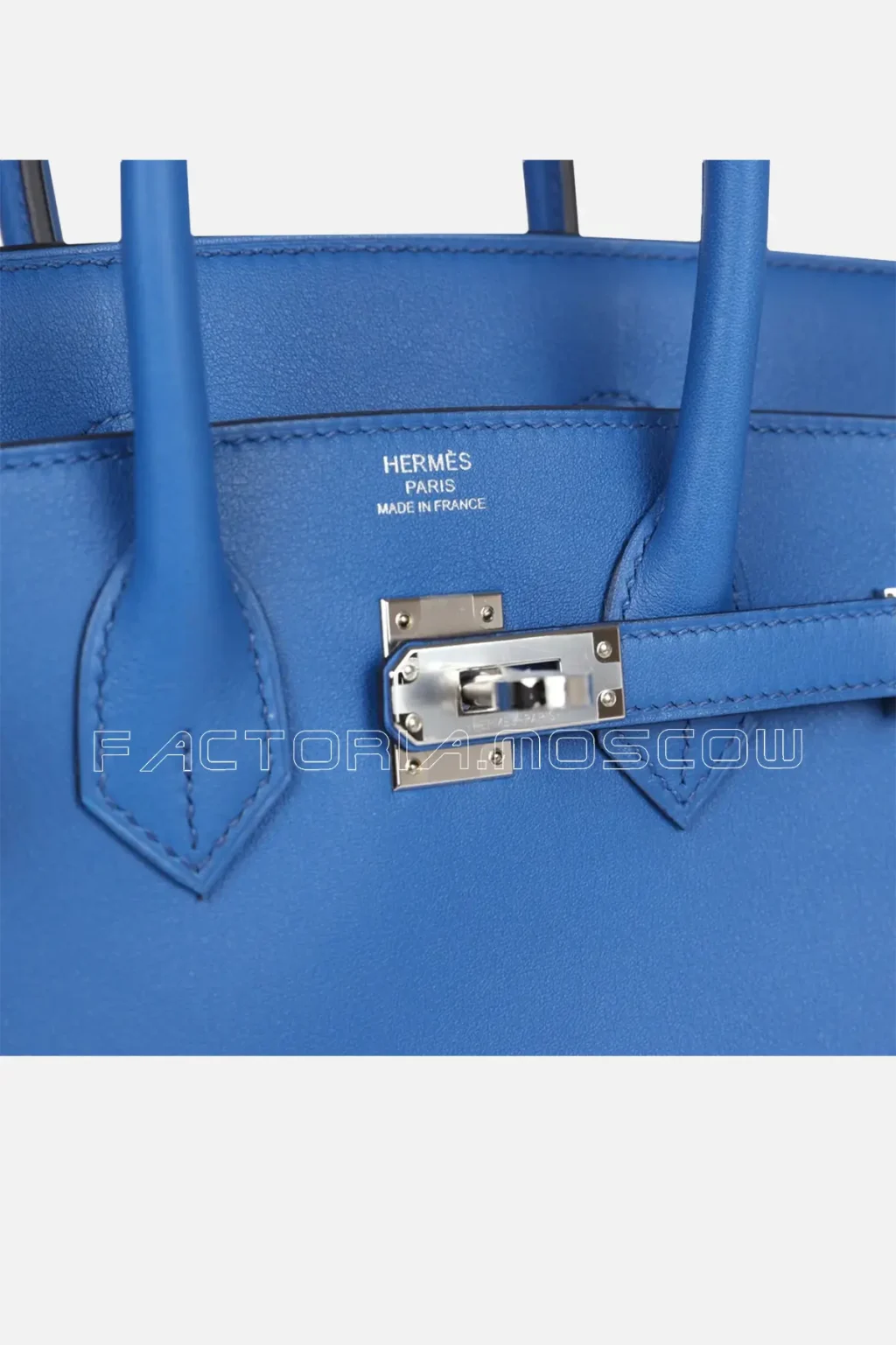 Hermès Birkin 25 Bleu France Swift PHW