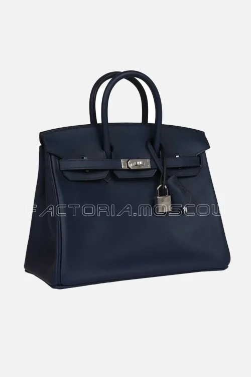 Hermès Birkin 25 Bleu Navy Swift PHW