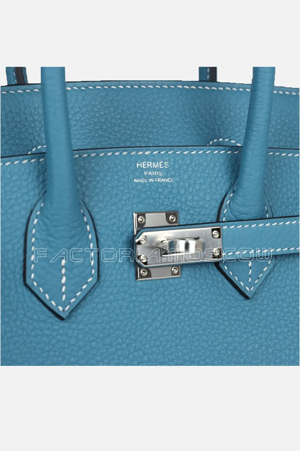 Hermès Birkin 25 Blue Jean Togo PHW