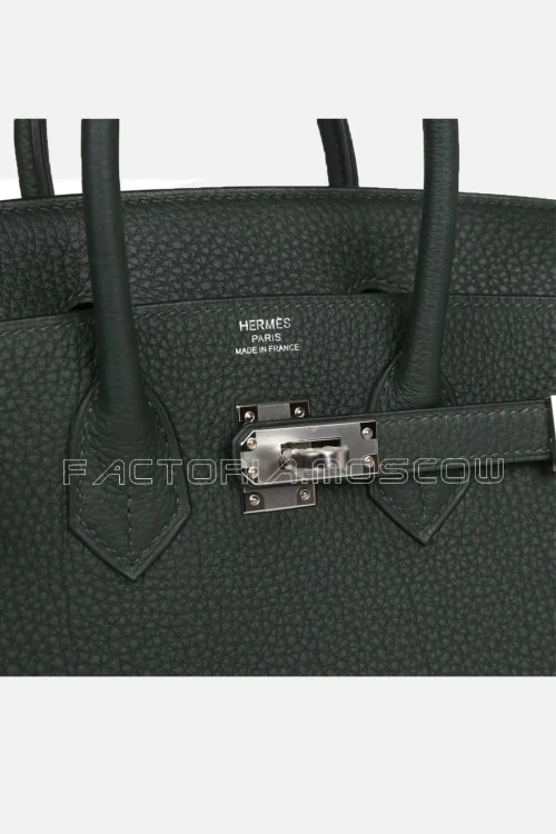 Hermès Birkin 25 Vert Fonce Togo PHW