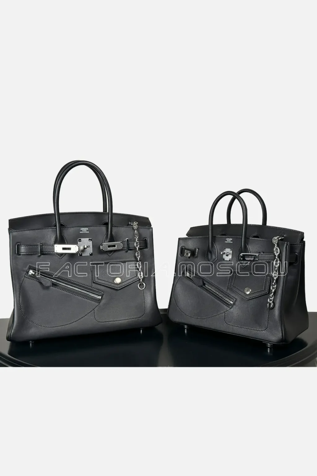 Hermès Birkin 25 Rock Volupto Black PHW