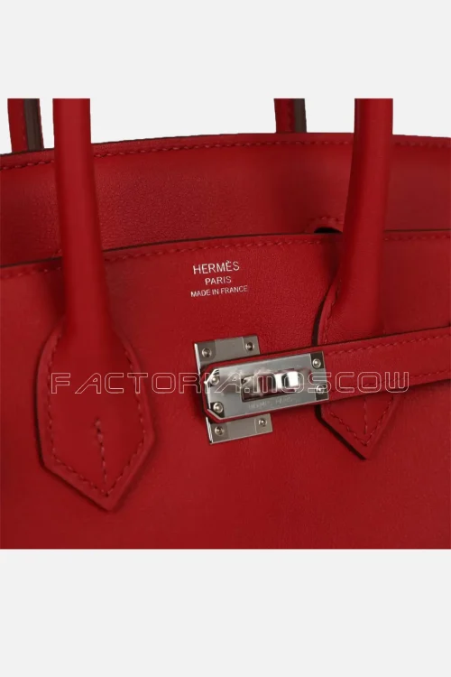 Hermès Birkin 25 Rouge Piment Swift PHW