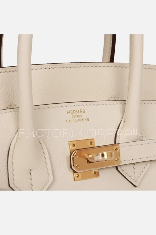 Hermès Birkin Sellier 25 Nata Epsom GHW