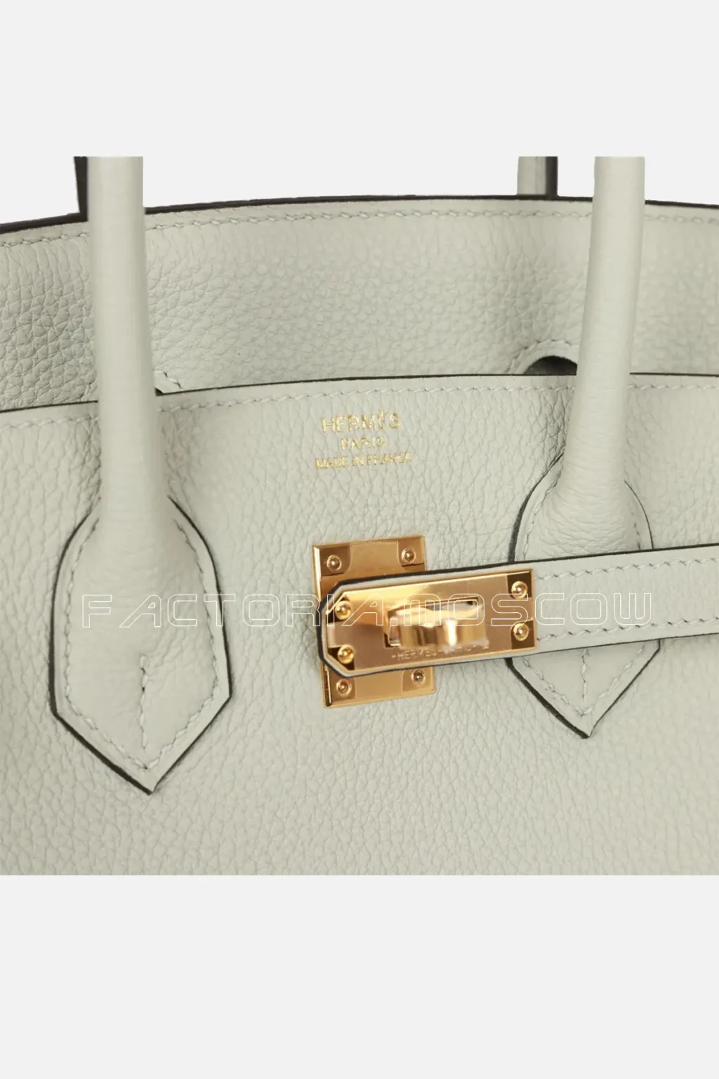Hermès Birkin 25 Gris Neve Togo GHW