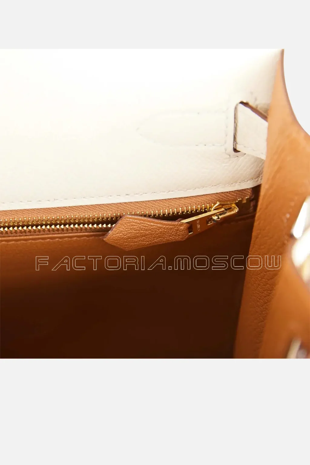 Hermès Special Order (HSS) Kelly Sellier 28 Nata Verso Epsom Brushed GHW