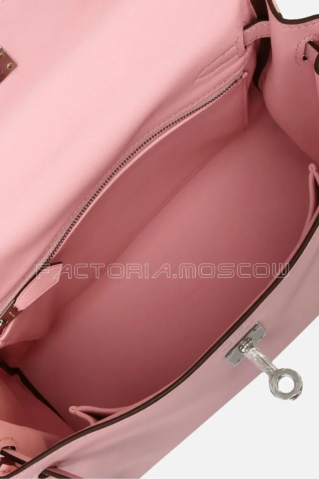 Hermes Kelly 25 Retourne Rose Sakura Swift PHW