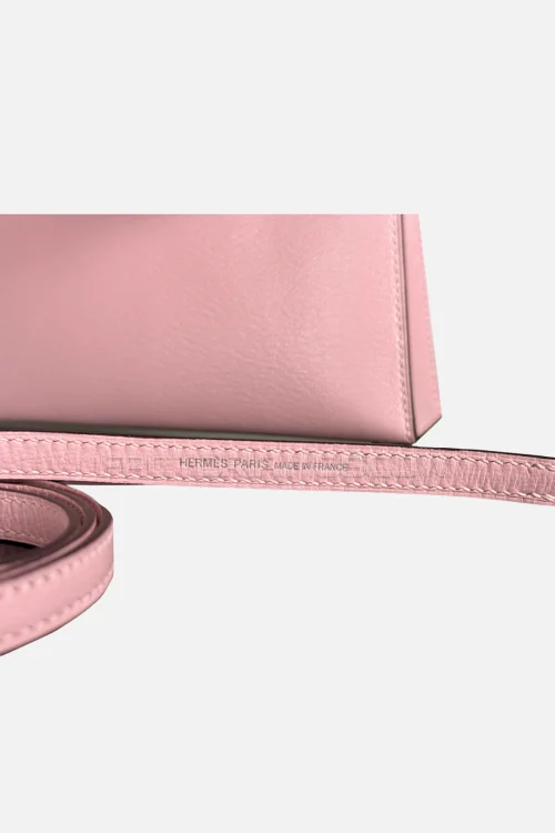 Hermes Kelly Mini 20 Chevre Colour Rose Sakura Hardware PHW