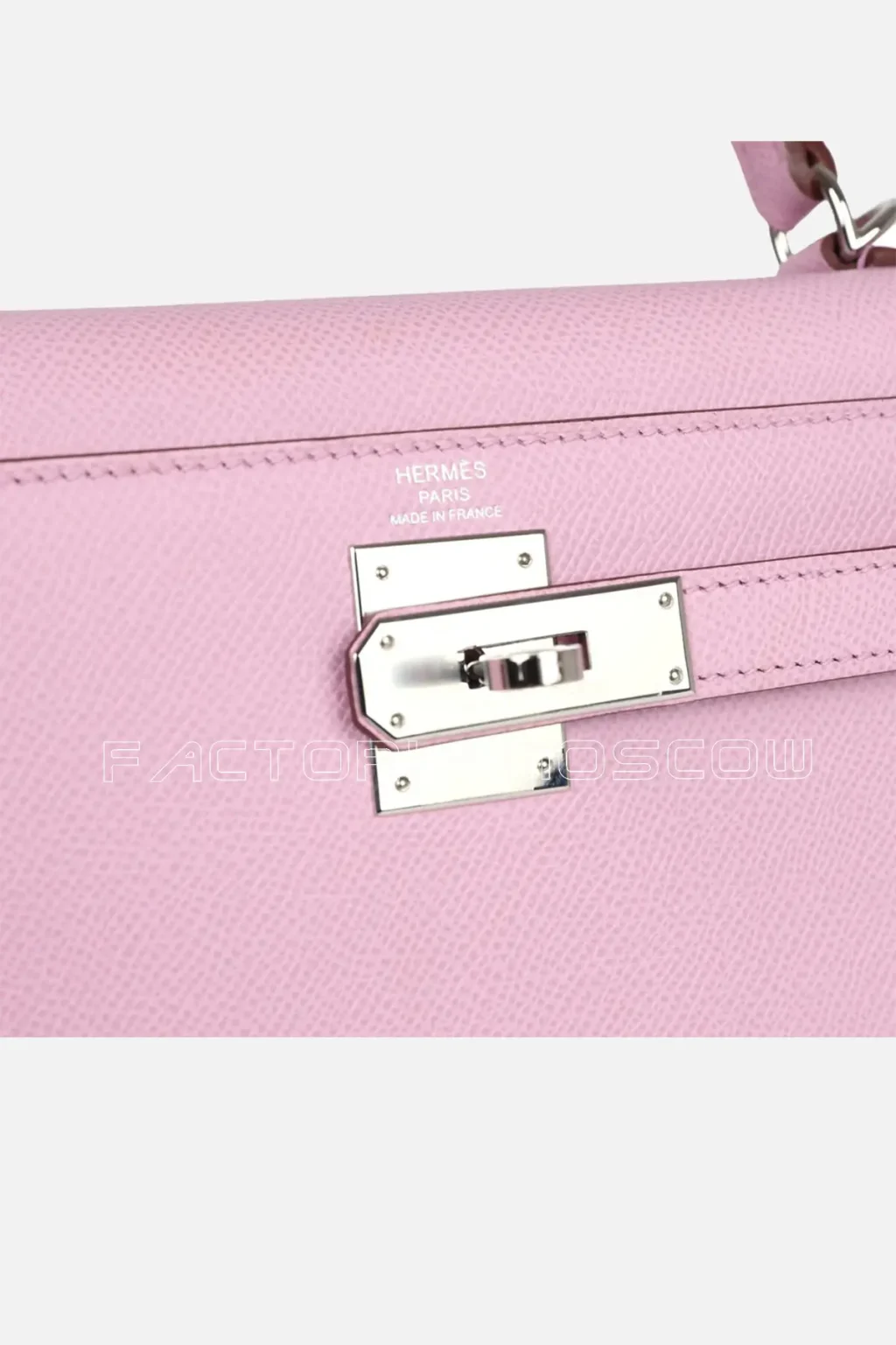 Hermès Kelly Sellier 28 Mauve Sylvestre Epsom PHW