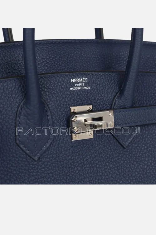 Hermès Birkin 25 Bleu Navy Togo PHW