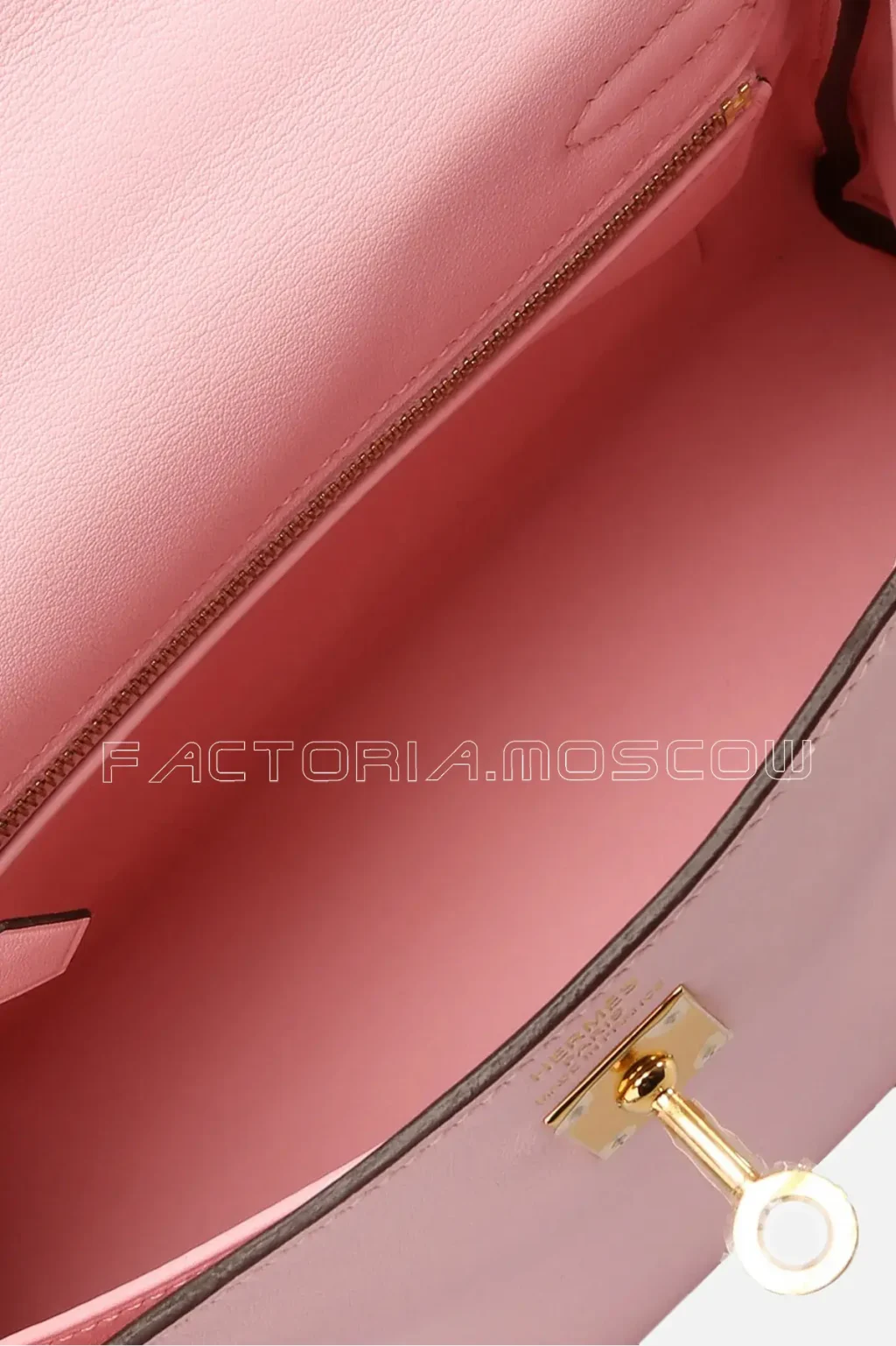 Hermes Kelly 25 Retourne Rose Sakura Swift GHW
