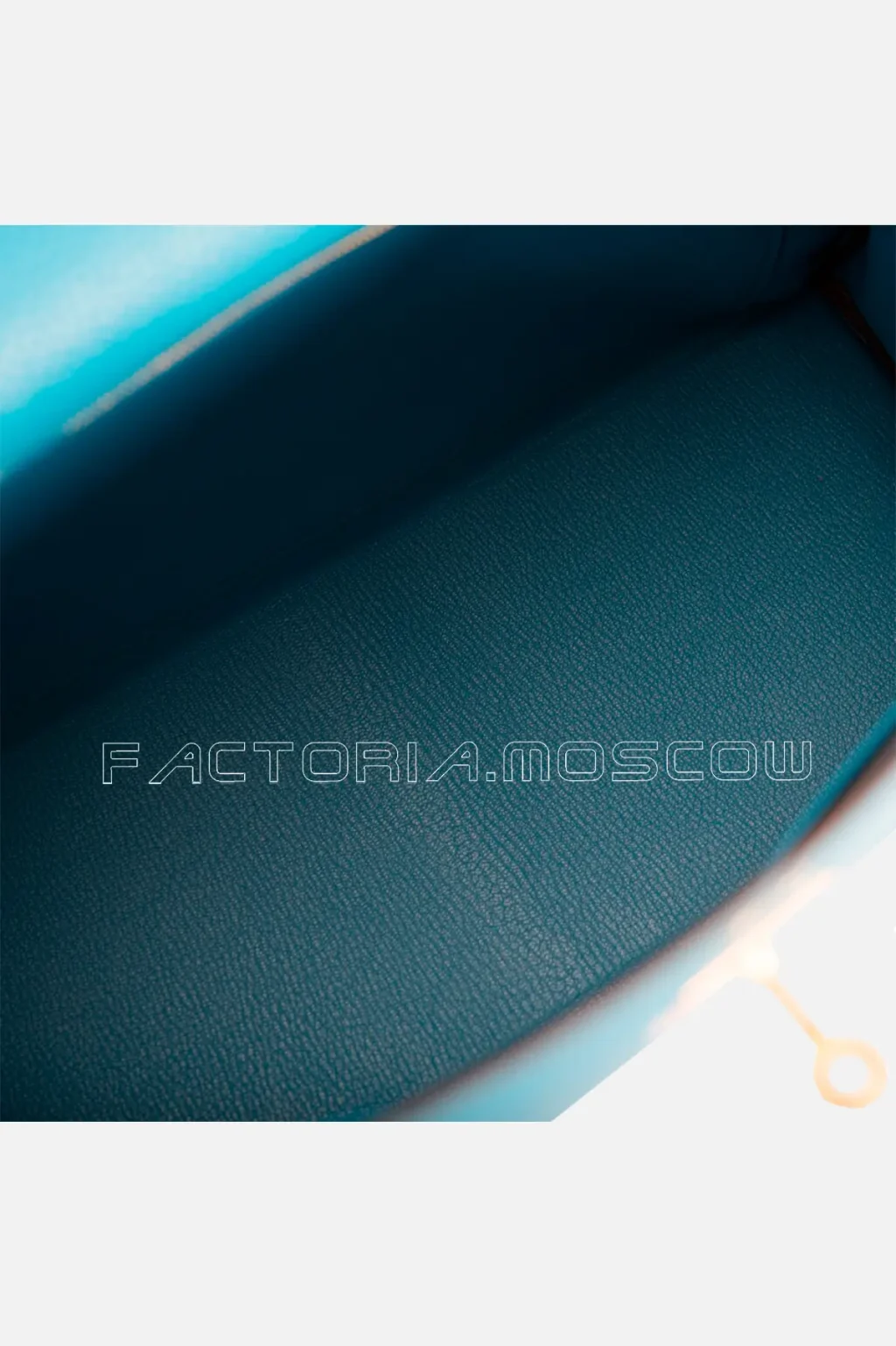 Hermès Kelly Retourne 35 Togo Colour Blue Izmir GHW